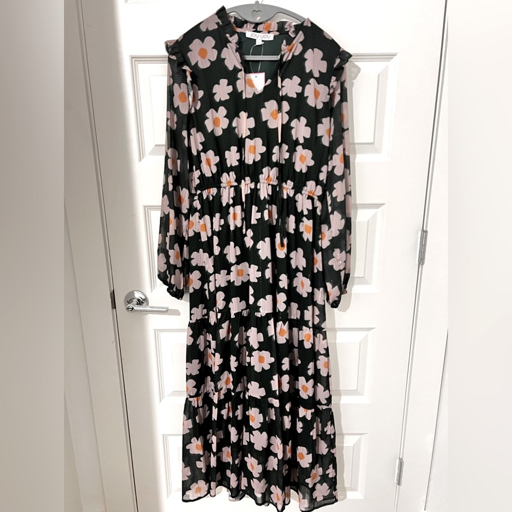 BNWT Boutique Fall Dress JOY JOY Size large